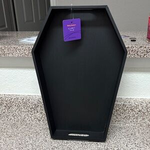 Cost Plus World Market Black Coffin Tray